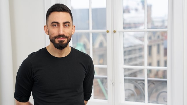 Portrait of teacher on Niels Brock Copenhagen Business College Serkan Korkmaz