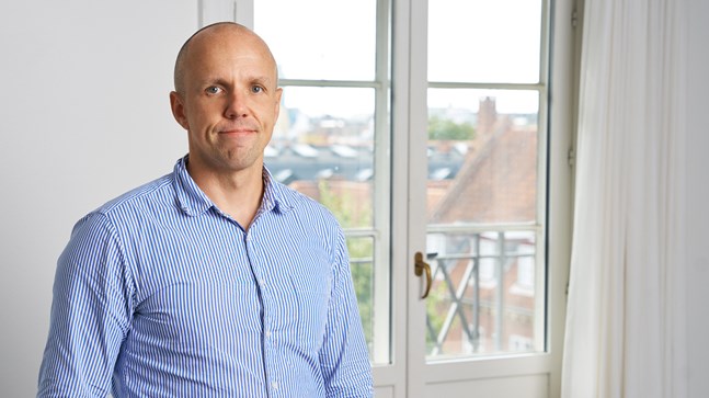 Portrait of teacher on Niels Brock Copenhagen Business College Mathieu Bolduc