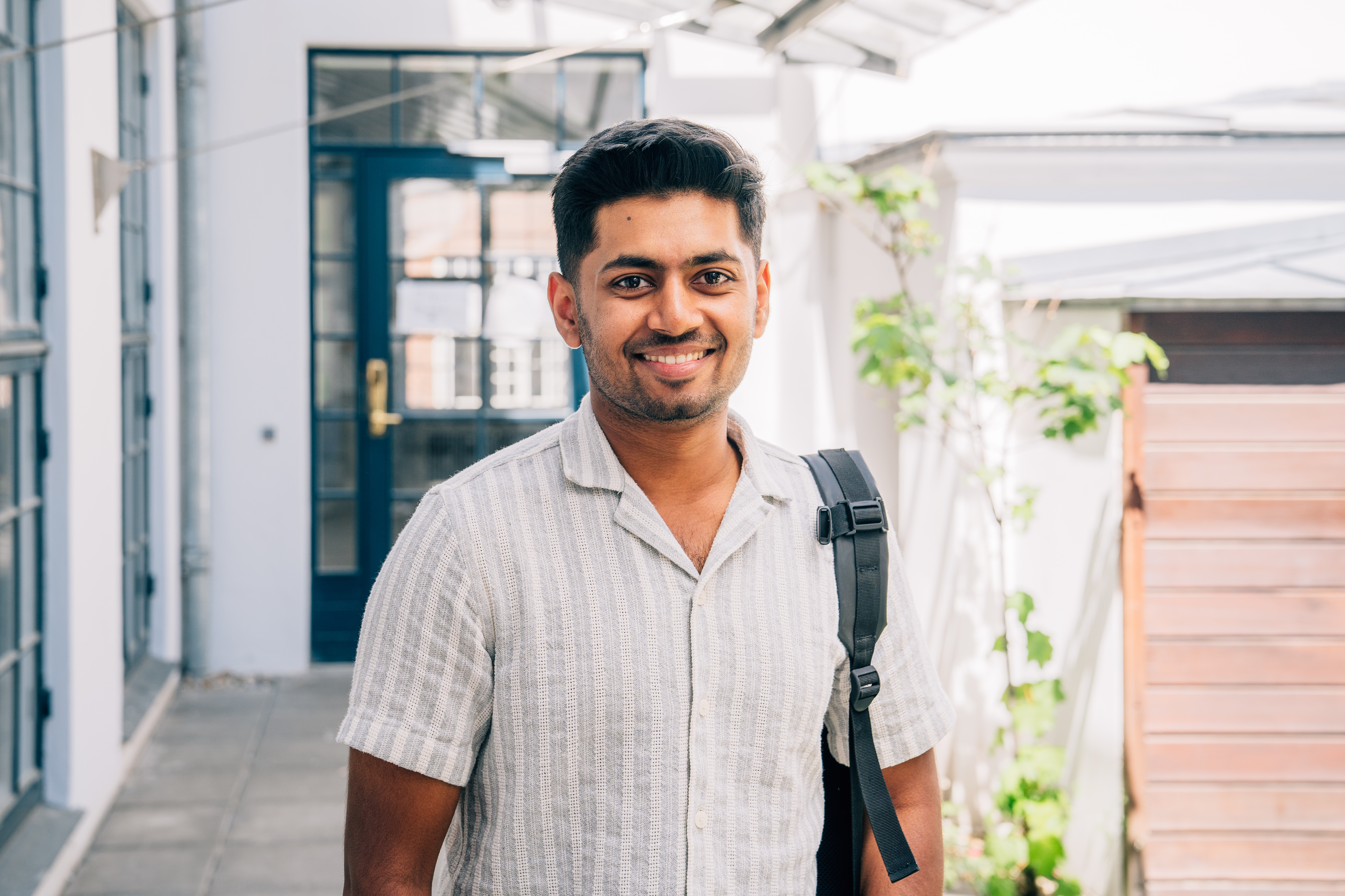 portrait of a student from Niels Brock Copenhagen Business College